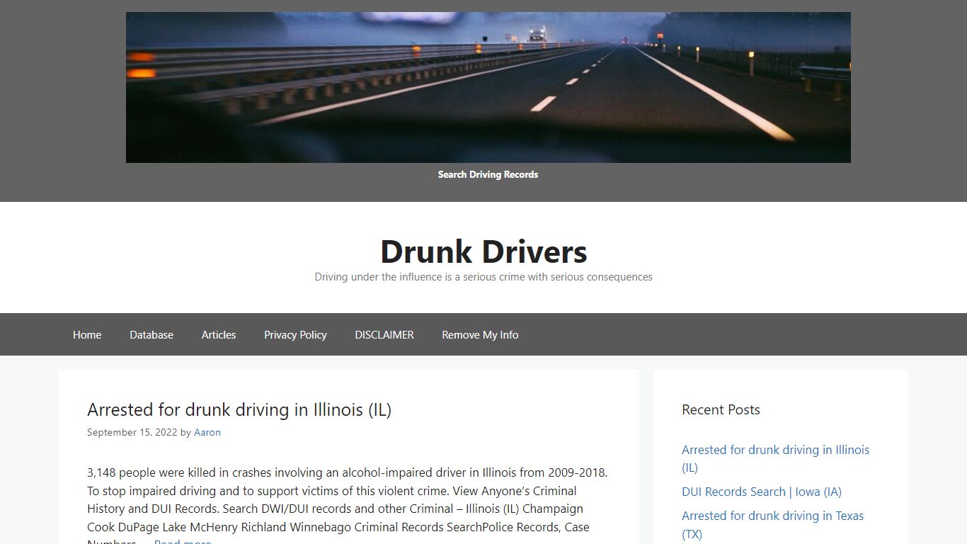 DUI Records Search | Florida (FL) – Drunk Drivers